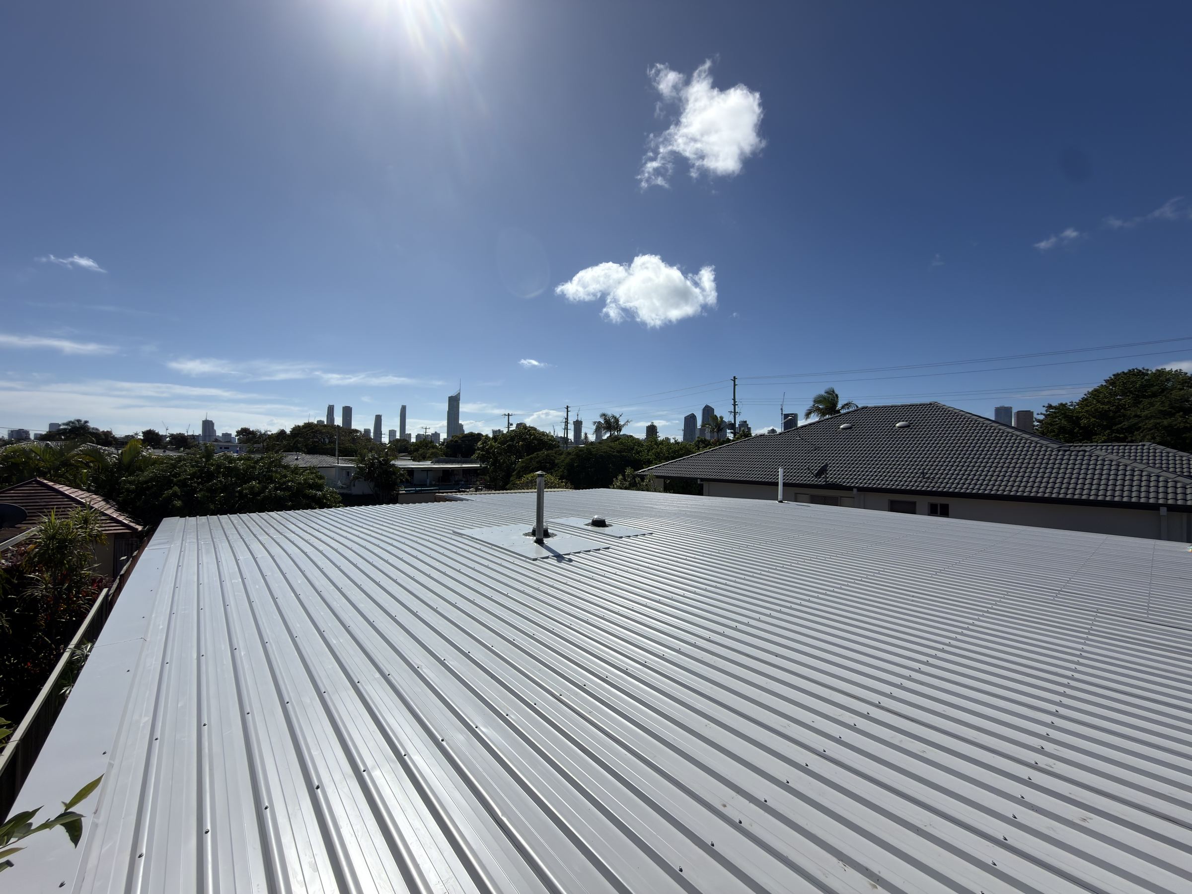 Light Colorbond Re-Roof, Gold Coast, QLD