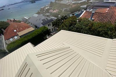 Harbourside Metal Re-Roof, Sydney, NSW